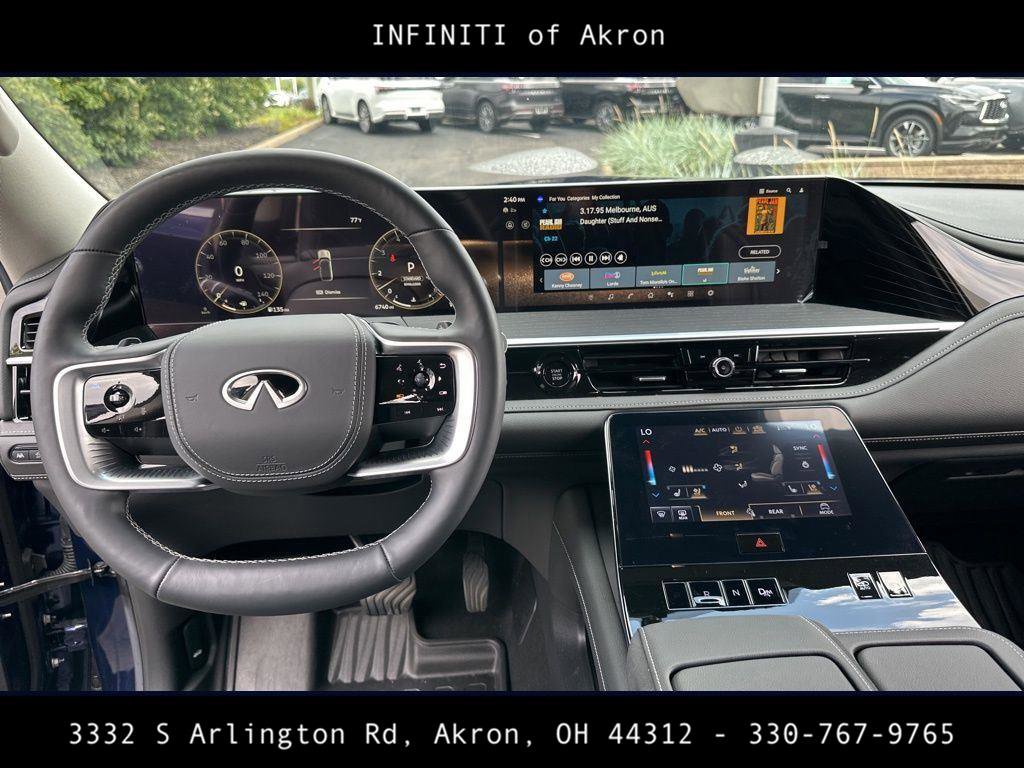 Certified 2025 INFINITI QX80 Sensory image 68