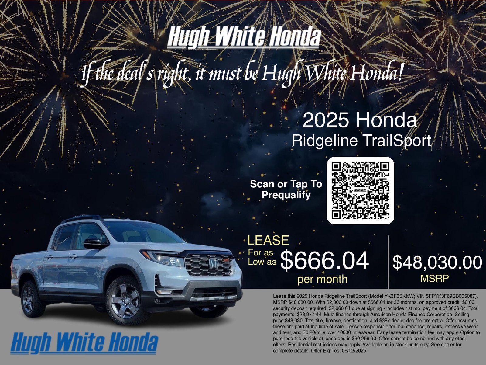 Used 2025 Honda Ridgeline TrailSport image 3