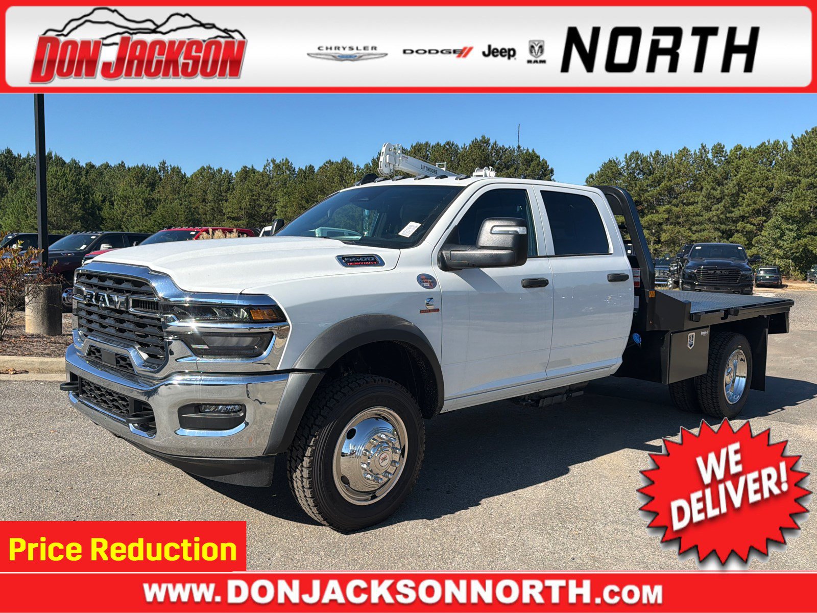 New 2026 RAM 5500 Tradesman w/ Chrome Appearance Group