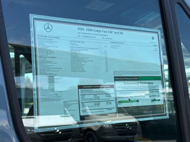 New 2026 Mercedes-Benz Sprinter 2500 image 26