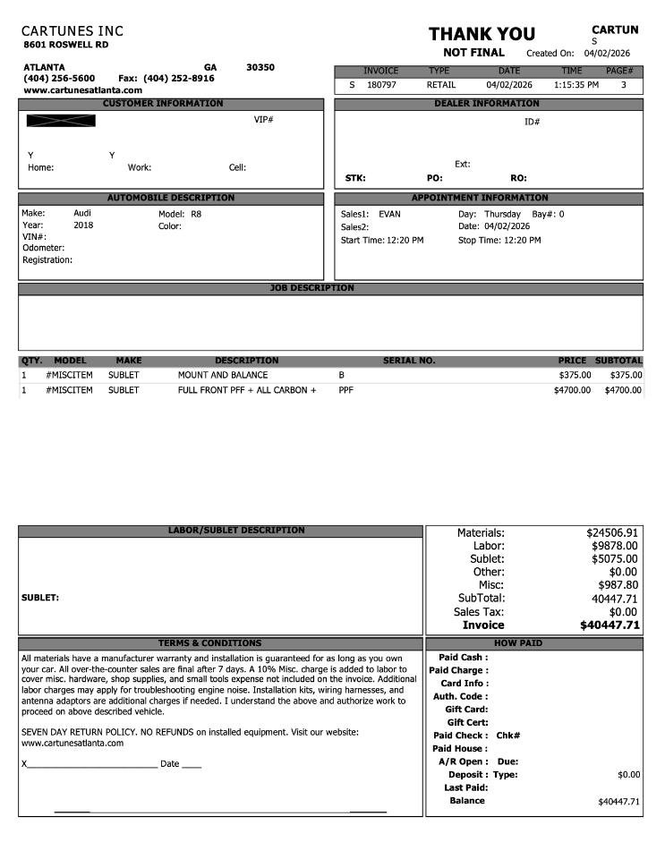 Used 2018 Audi R8 V10 plus image 77