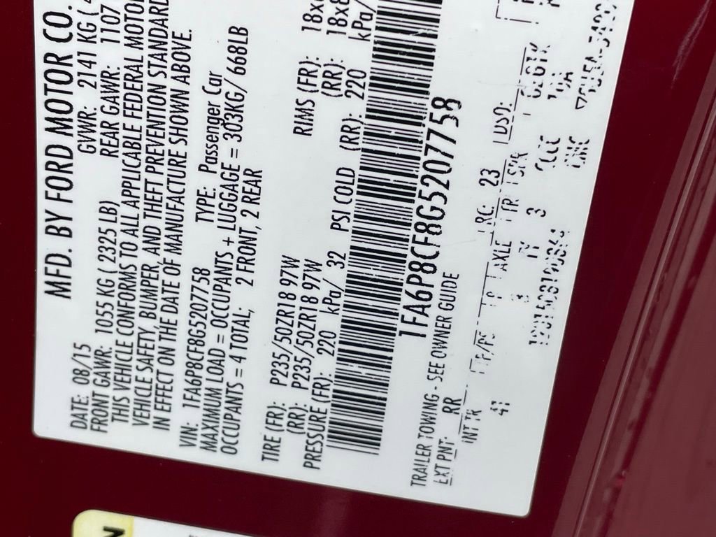 Used 2016 Ford Mustang GT Premium w/ Equipment Group 401A image 31