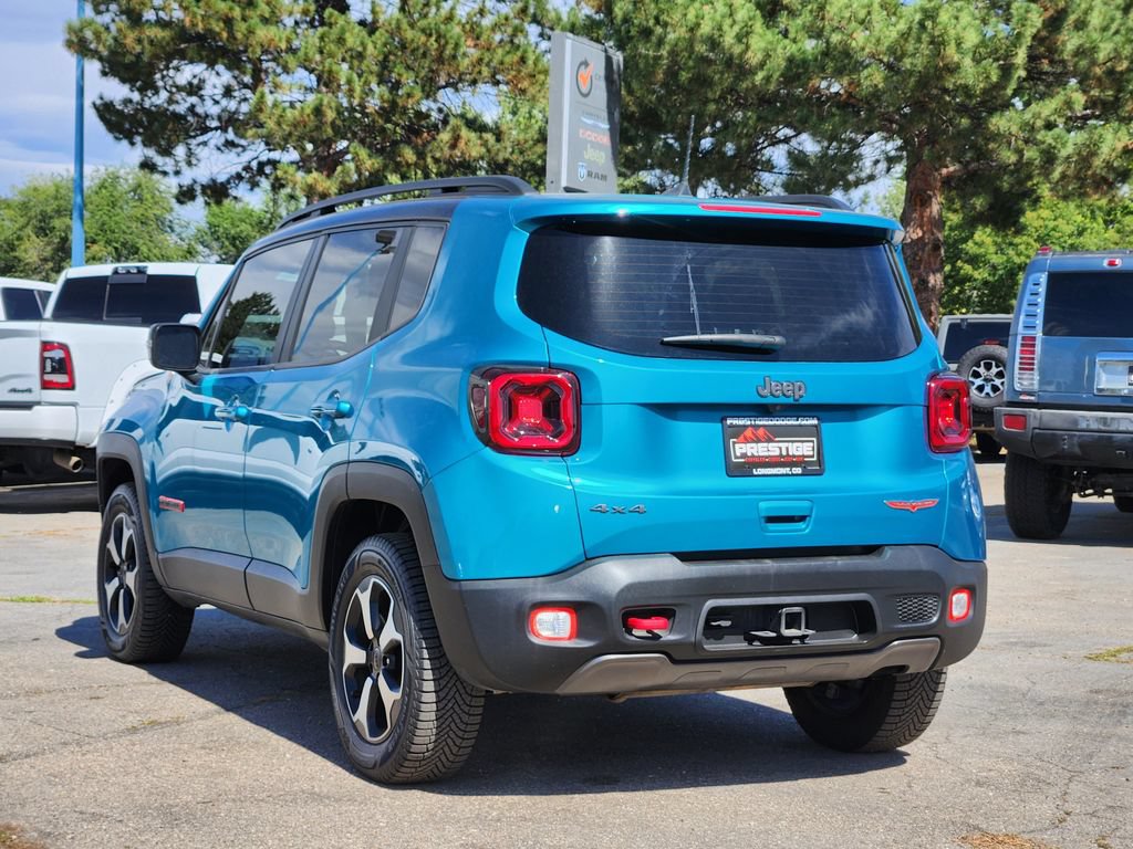 Used 2021 Jeep Renegade Trailhawk w/ Sun & Sound Group AWD/4WD image 3