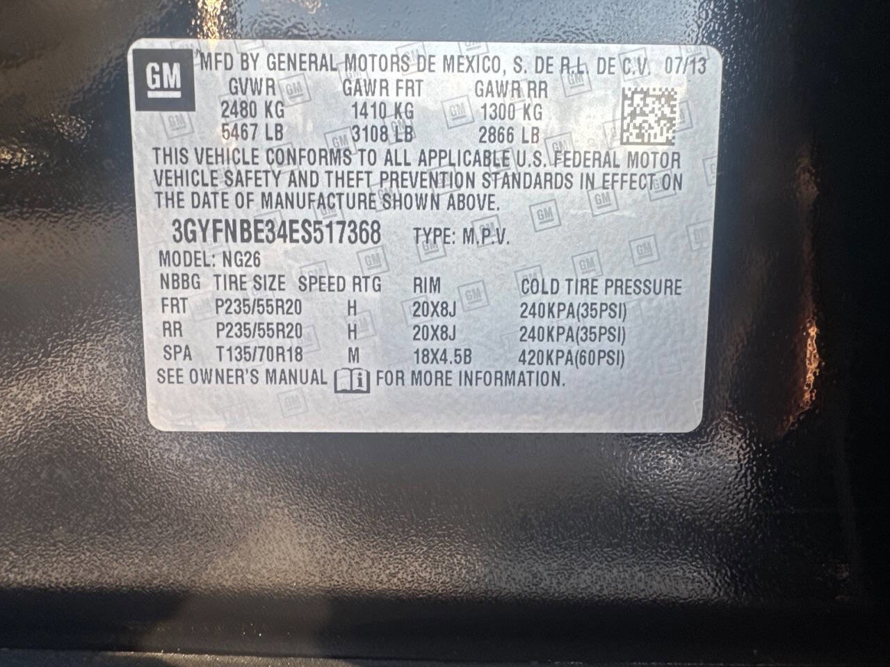 Used 2014 Cadillac SRX Luxury w/ Driver Awareness Package image 48