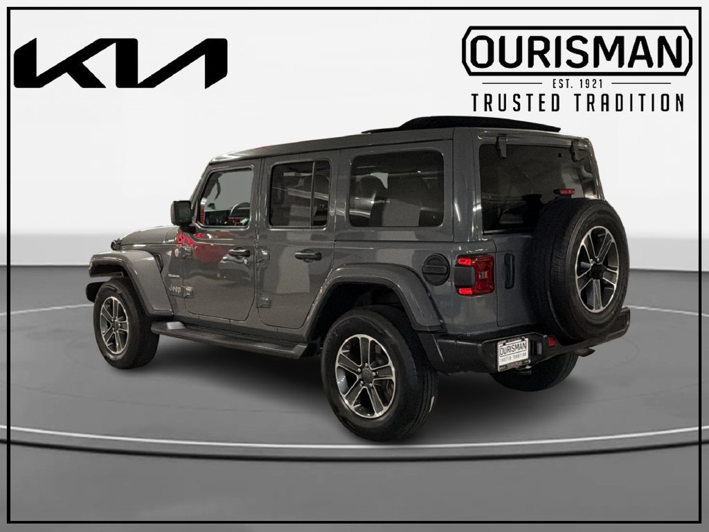 Used 2023 Jeep Wrangler Unlimited Sahara w/ Safety Group AWD/4WD image 3