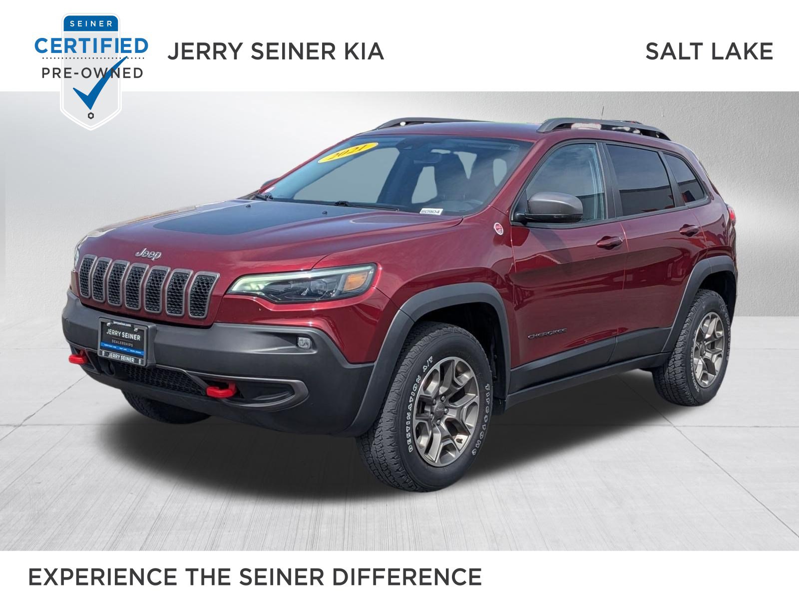 Used 2021 Jeep Cherokee Trailhawk image 1