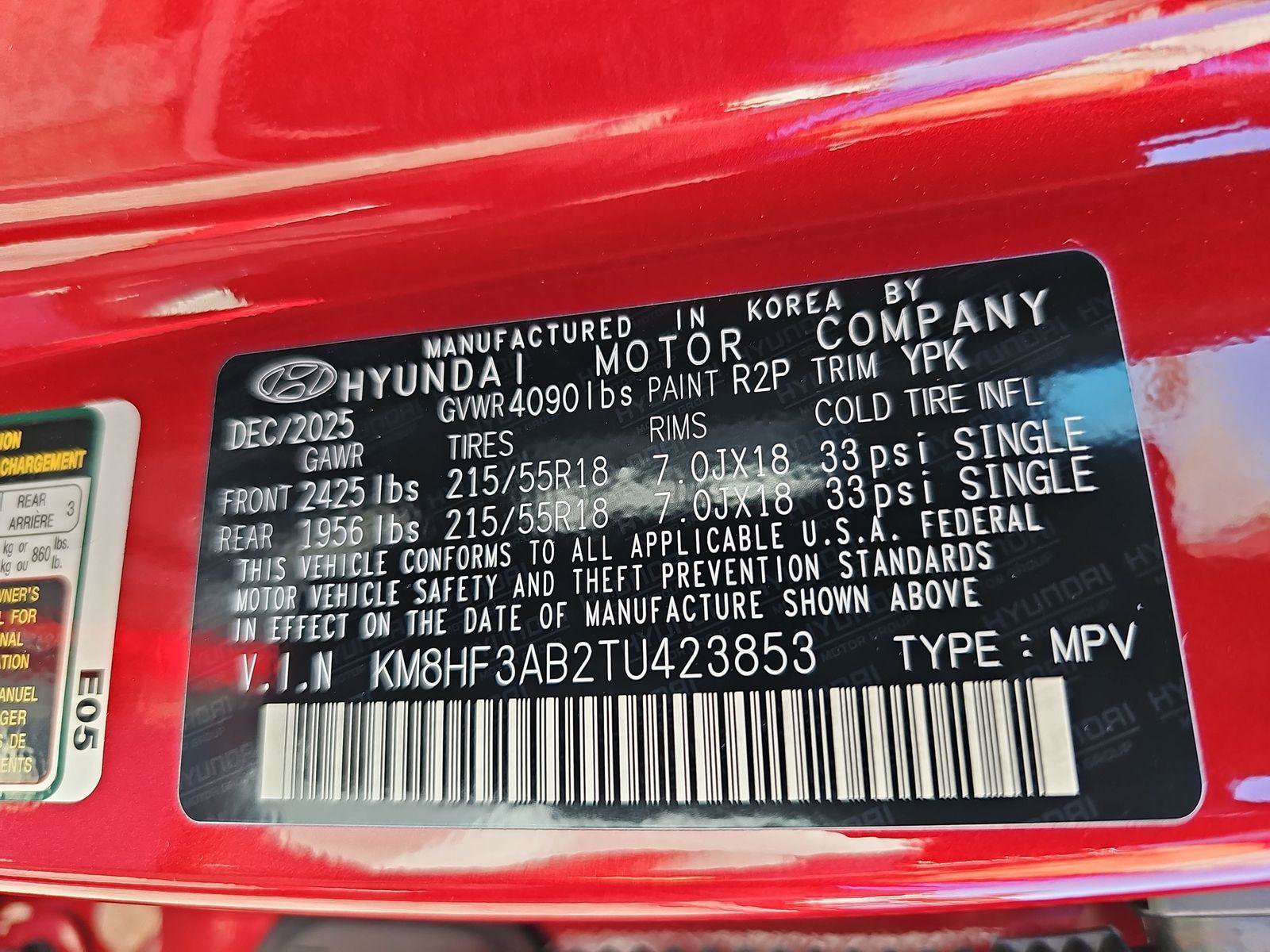 New 2026 Hyundai Kona SEL Sport FWD image 41