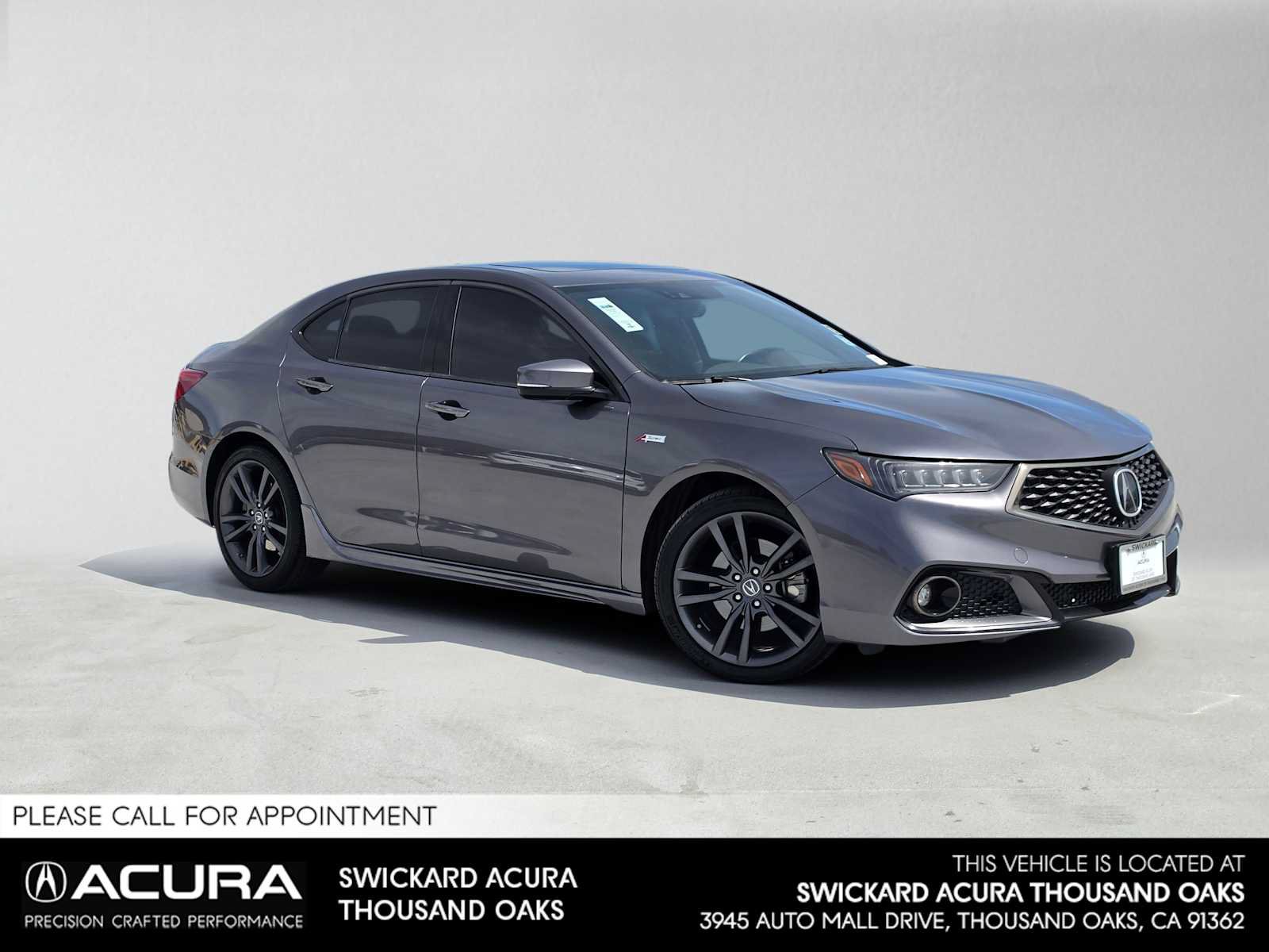 Used 2018 Acura TLX w/ Technology & A-SPEC Package