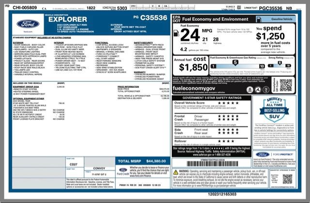 Used 2023 Ford Explorer XLT w/ Equipment Group 202A image 29