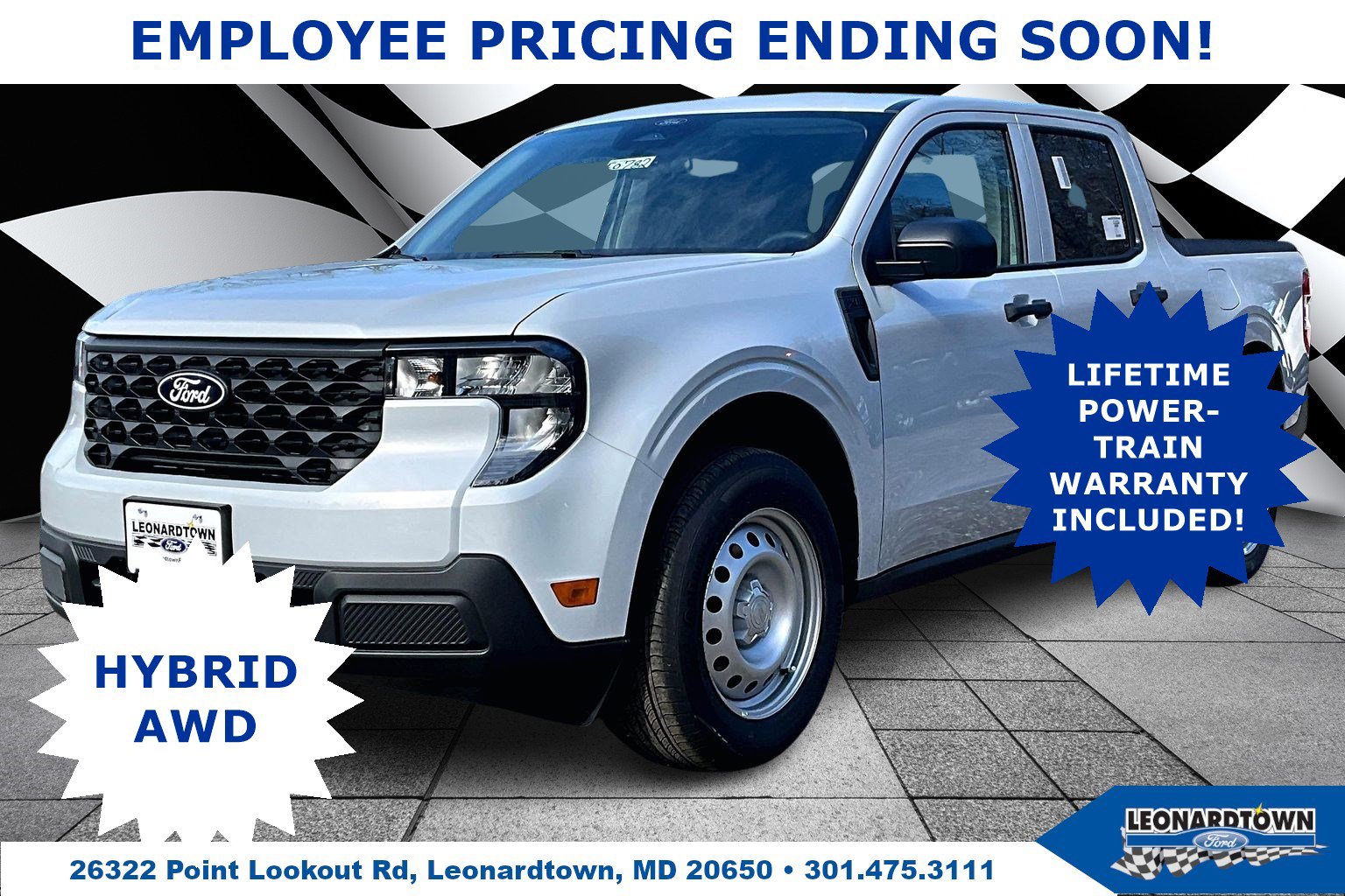 New 2026 Ford Maverick XL w/ Equipment Group 101A AWD/4WD image 1