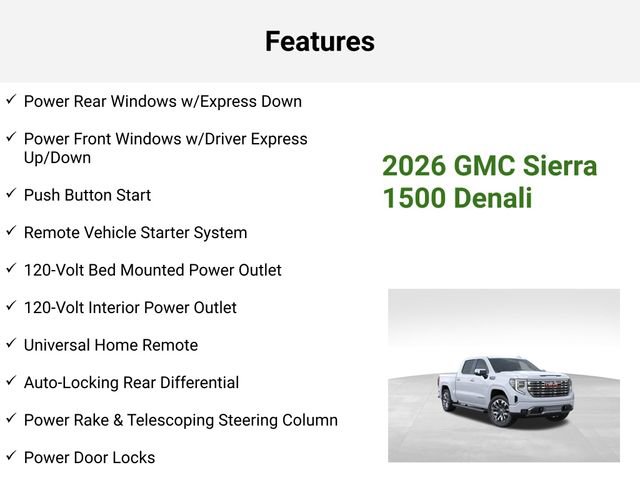 New 2026 GMC Sierra 1500 Denali w/ Denali Reserve Package image 22