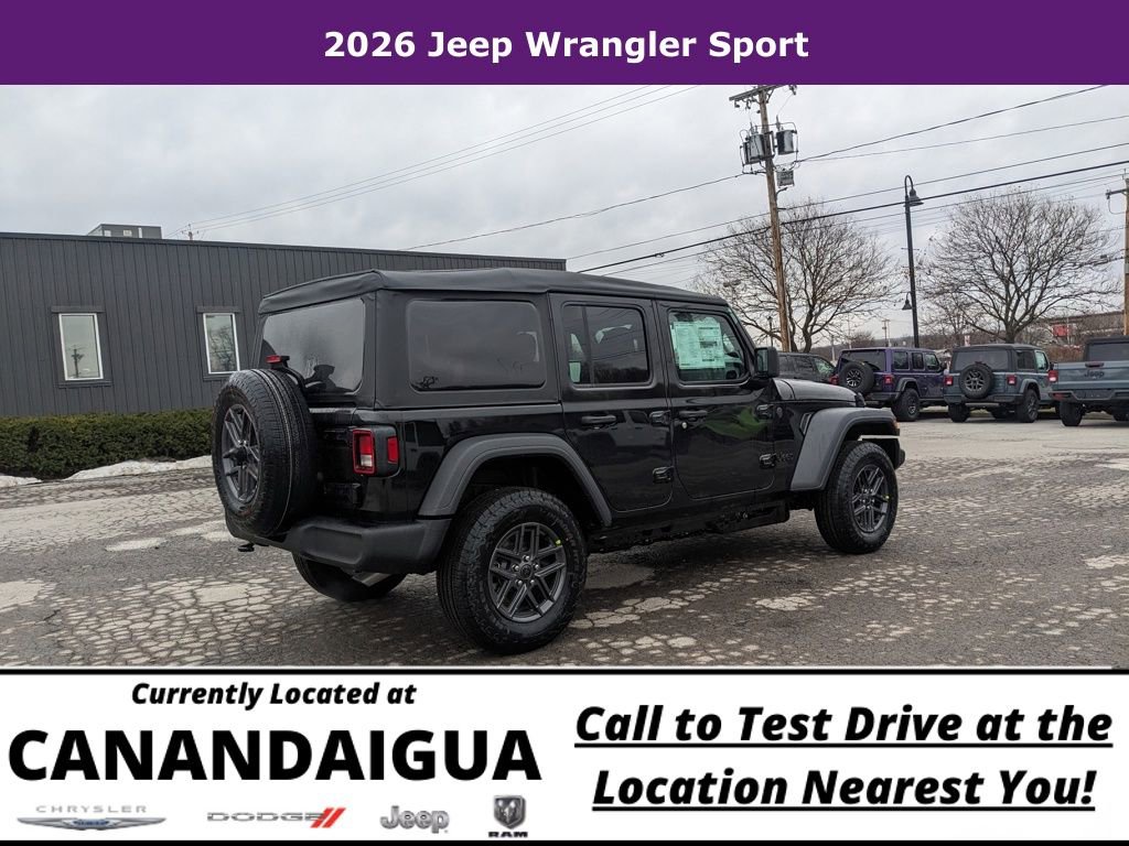 New 2026 Jeep Wrangler Unlimited Sport AWD/4WD image 10