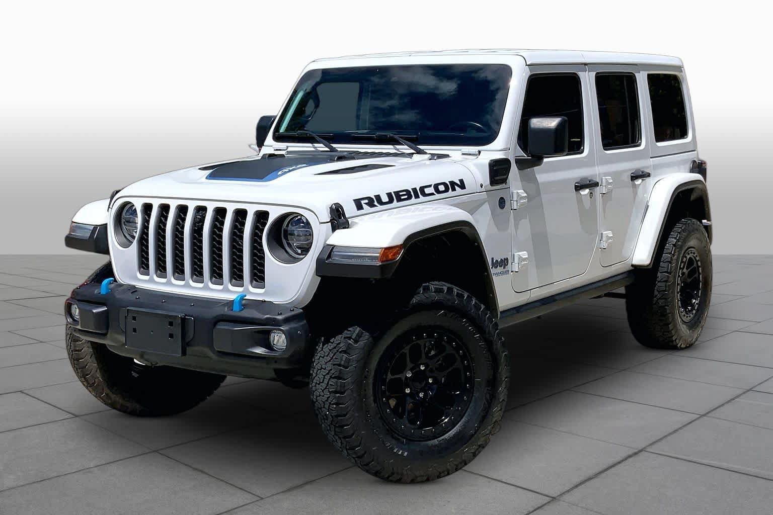 Used 2021 Jeep Wrangler Unlimited Rubicon 4xe w/ Cold Weather Group AWD/4WD image 1