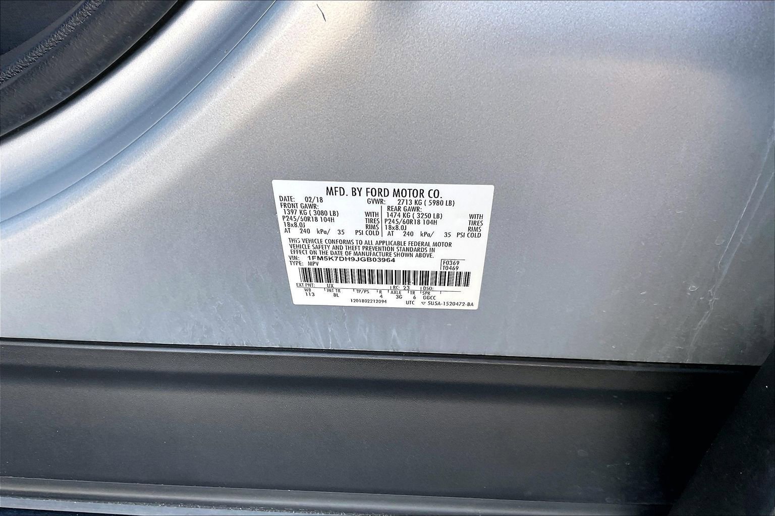 Used 2018 Ford Explorer XLT w/ Equipment Group 201A FWD image 19