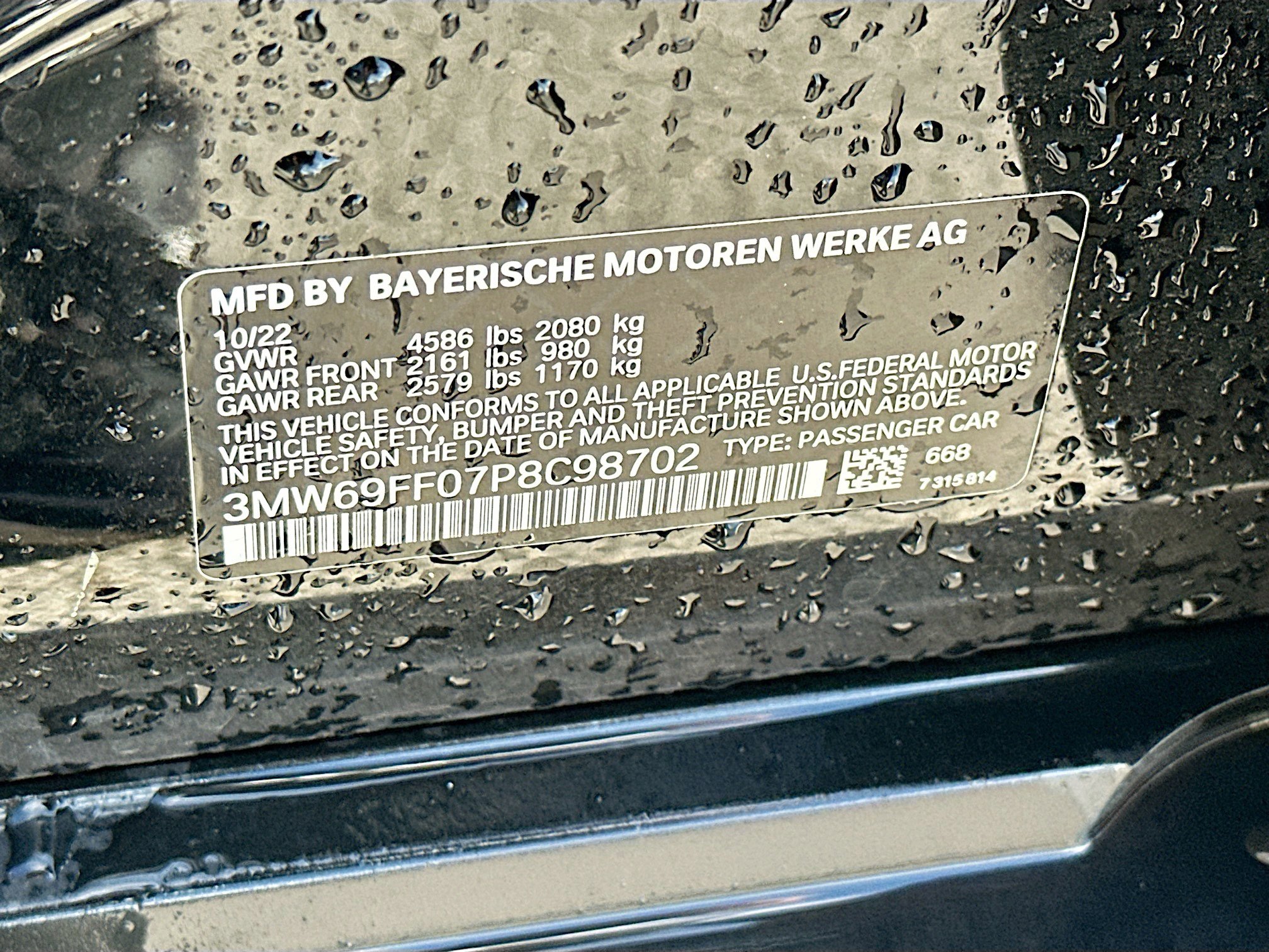 Used 2023 BMW 330i Sedan w/ Driving Assistance Package image 37