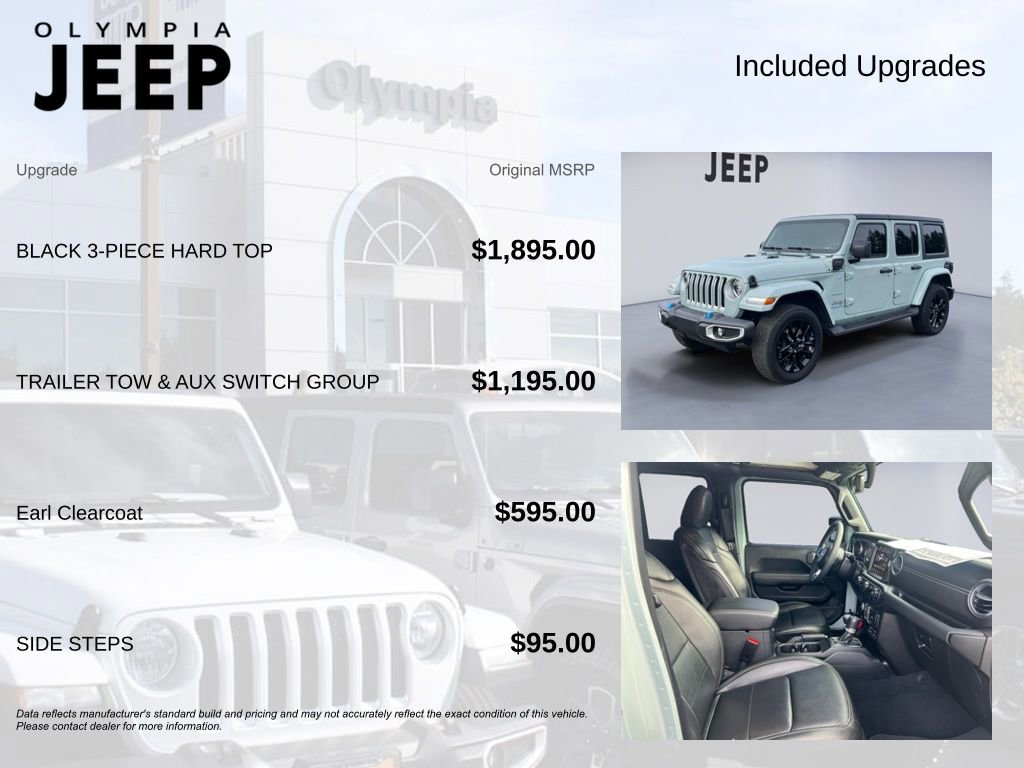 Certified 2023 Jeep Wrangler Sahara 4xe image 4