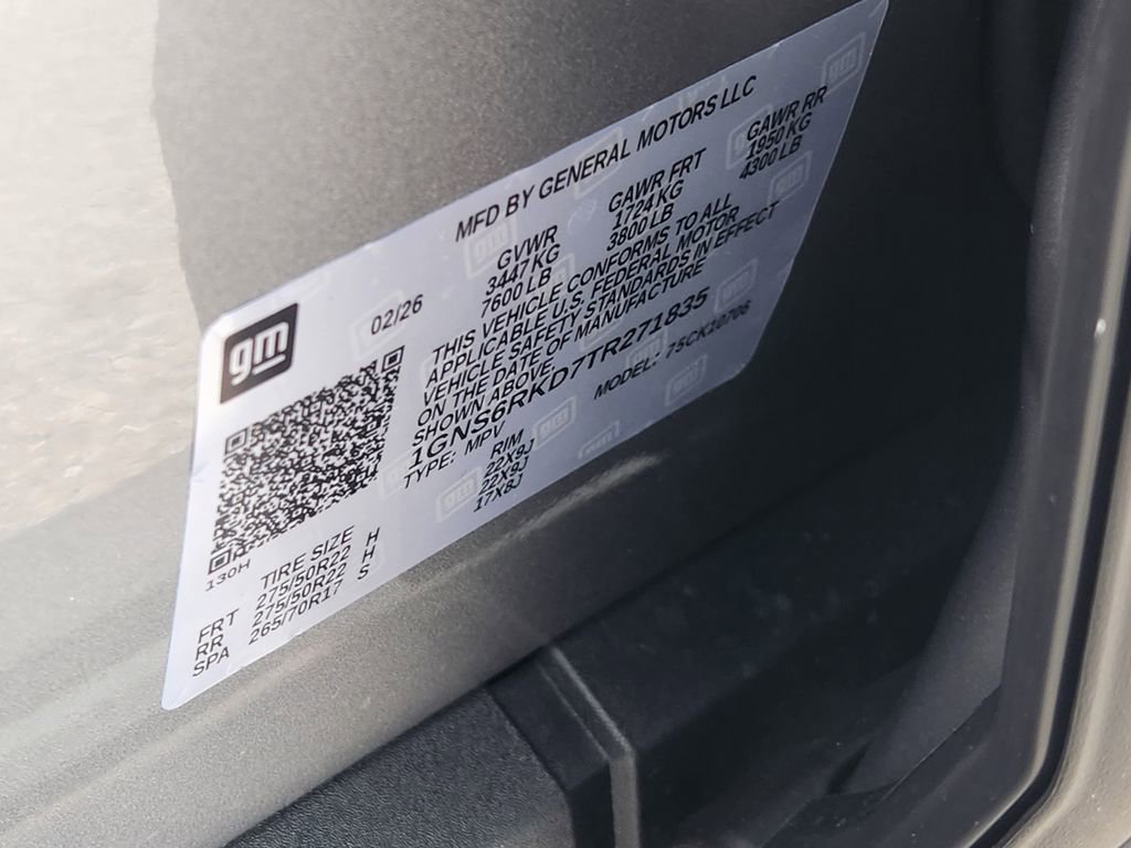 New 2026 Chevrolet Tahoe RST image 34