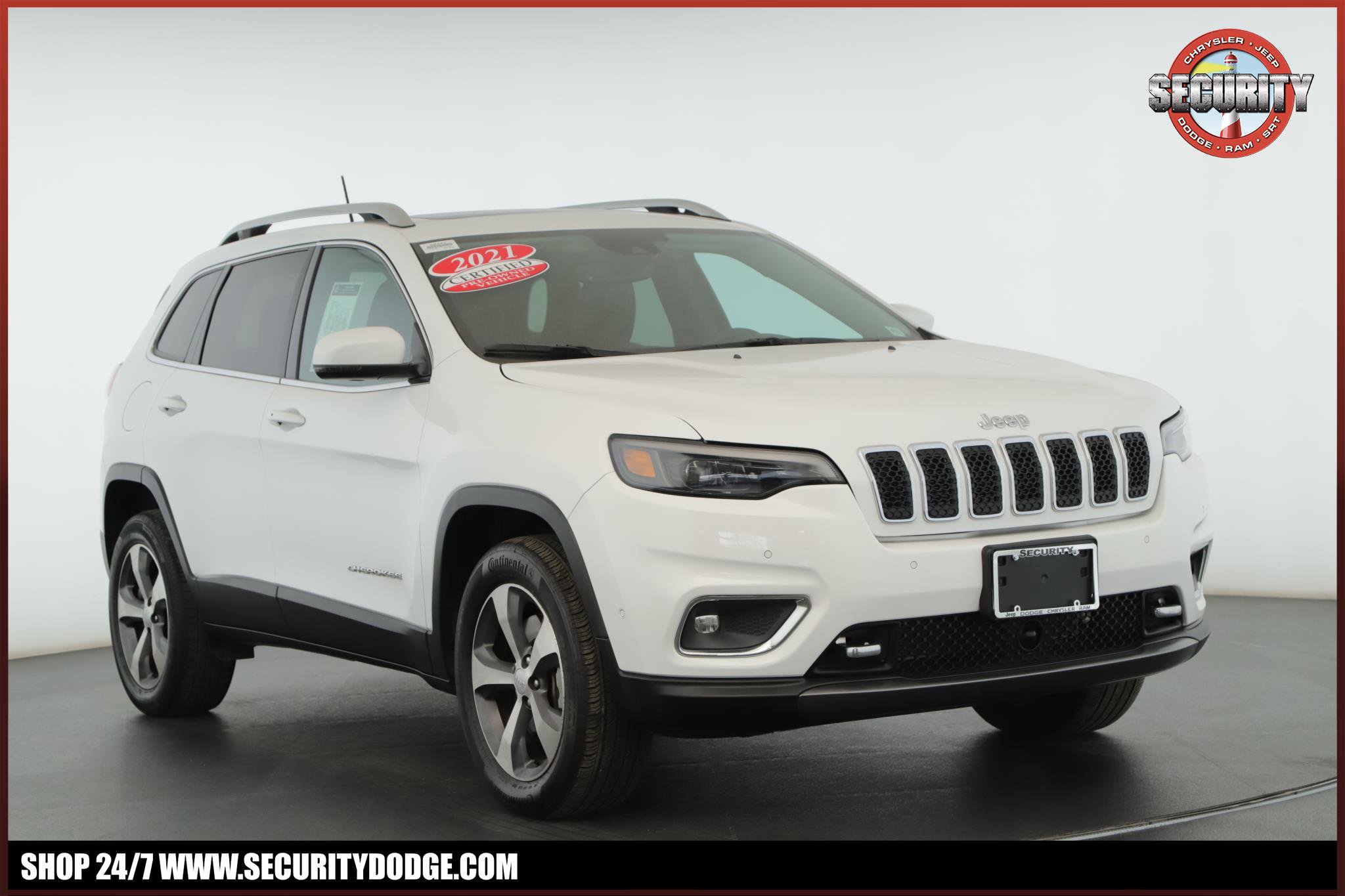 Used 2021 Jeep Cherokee Limited w/ Elite Package image 1