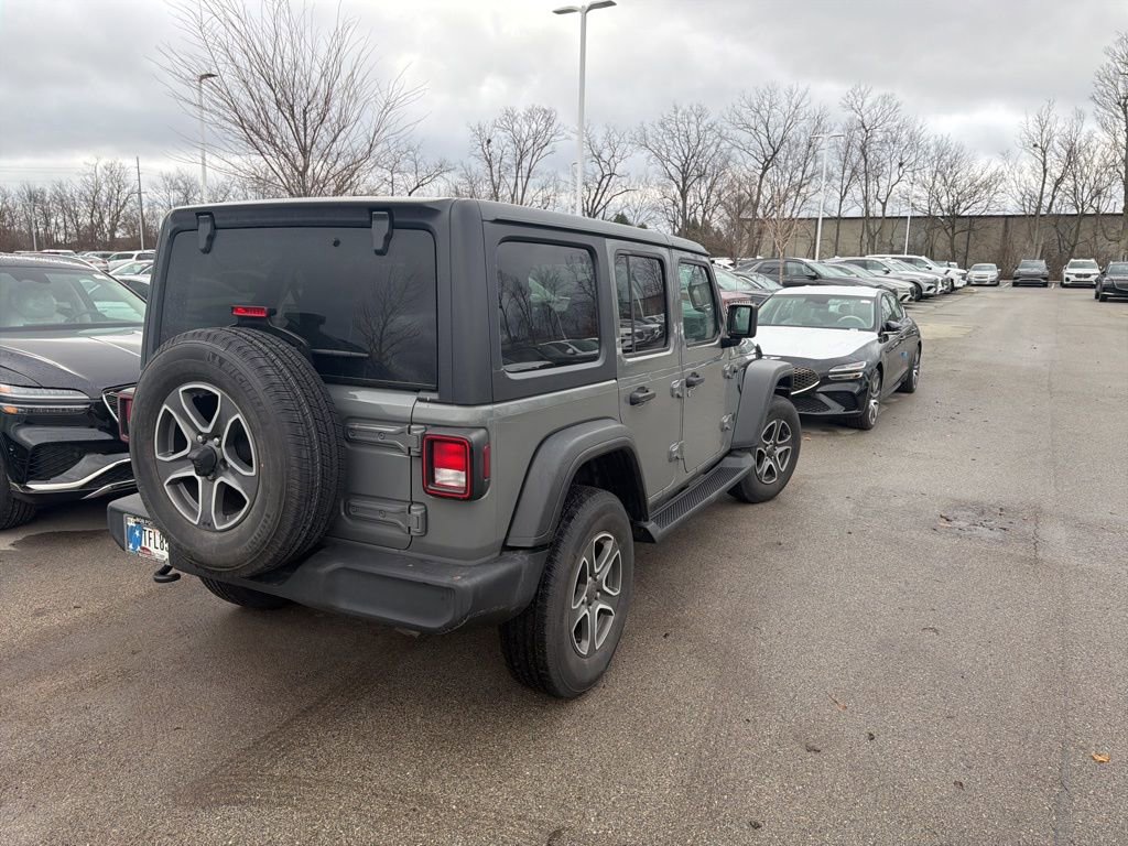 Used 2021 Jeep Wrangler Unlimited Sport image 3