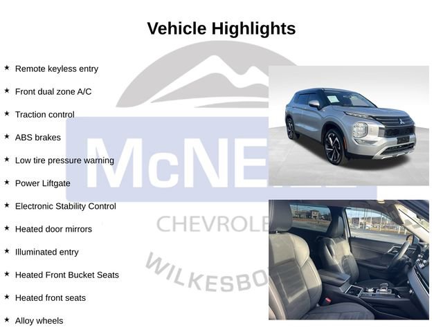 Used 2022 Mitsubishi Outlander SE image 9