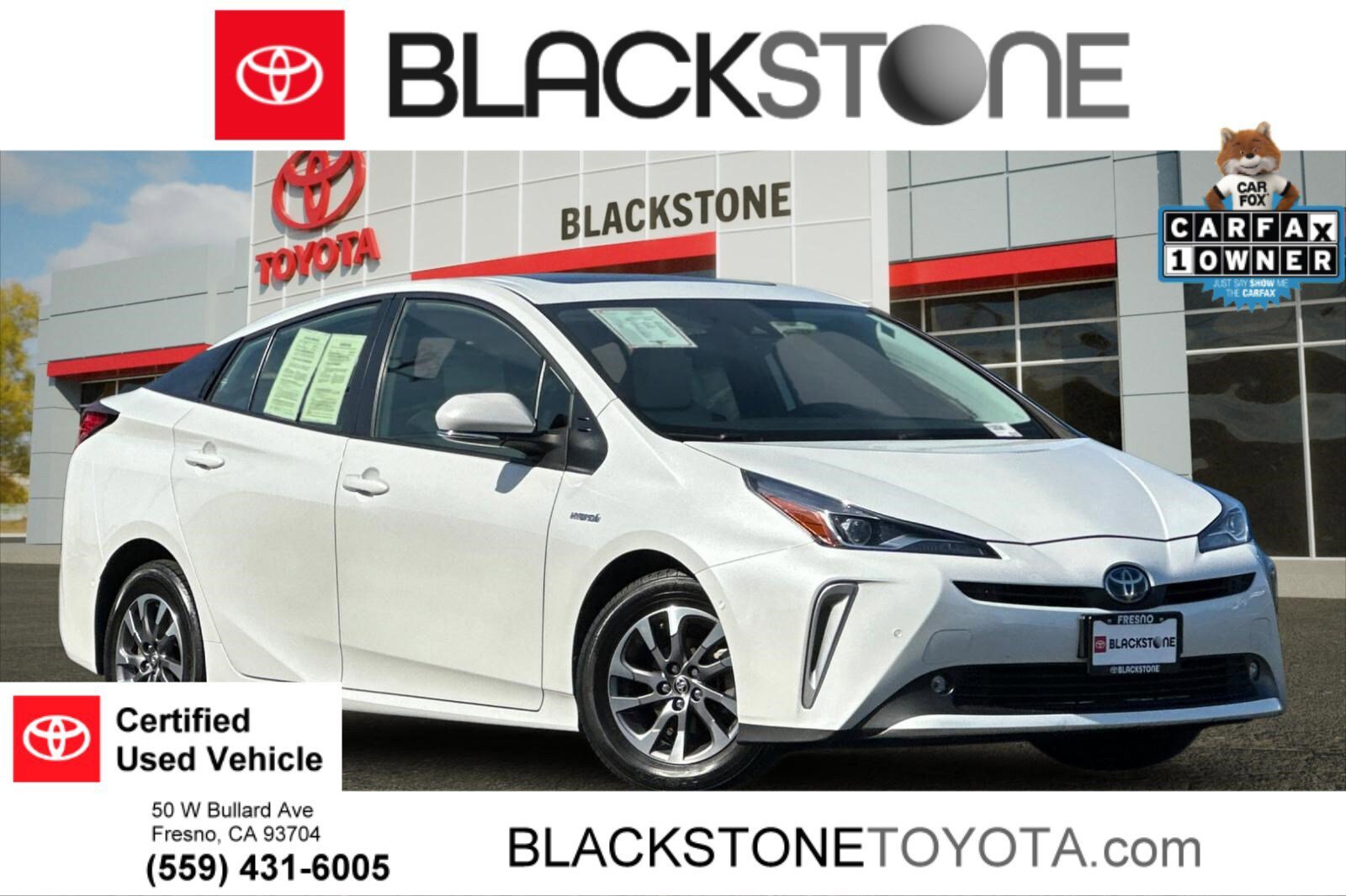 Certified 2022 Toyota Prius XLE w/ Premium Convenience Package FWD image 1