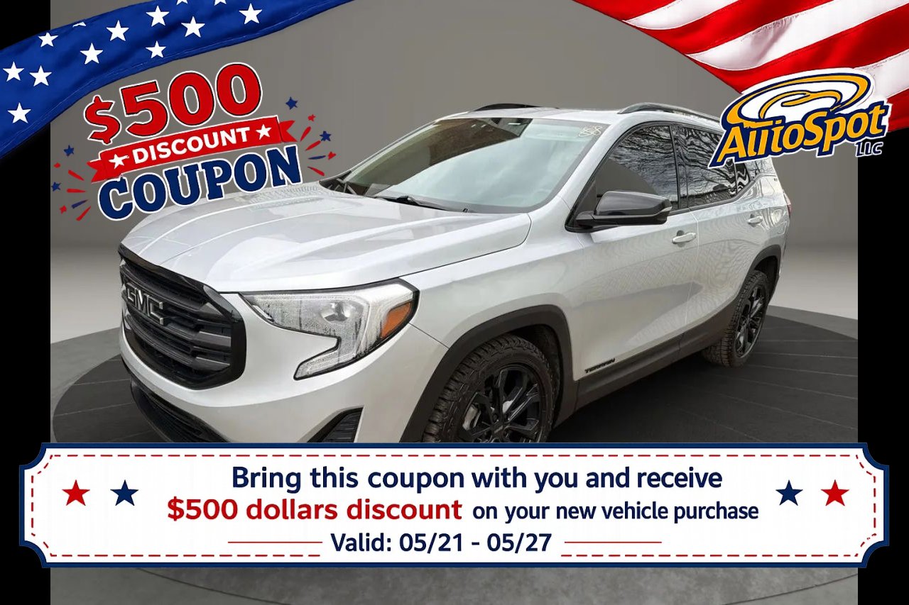 Used 2021 GMC Terrain SLT w/ Infotainment Package II AWD/4WD image 1