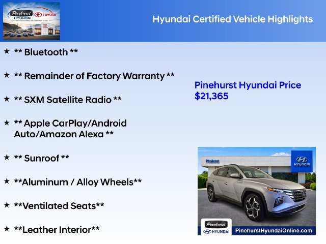Used 2022 Hyundai Tucson SEL w/ Convenience + Premium Package FWD image 19