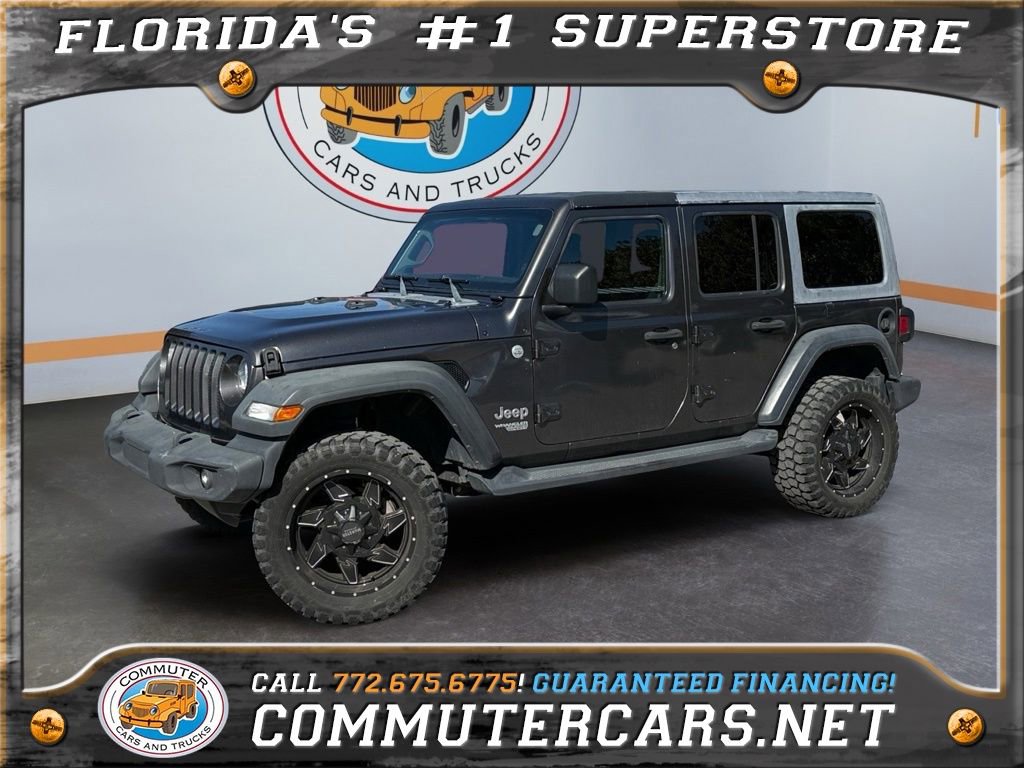 Used 2019 Jeep Wrangler Unlimited Sport S AWD/4WD image 1