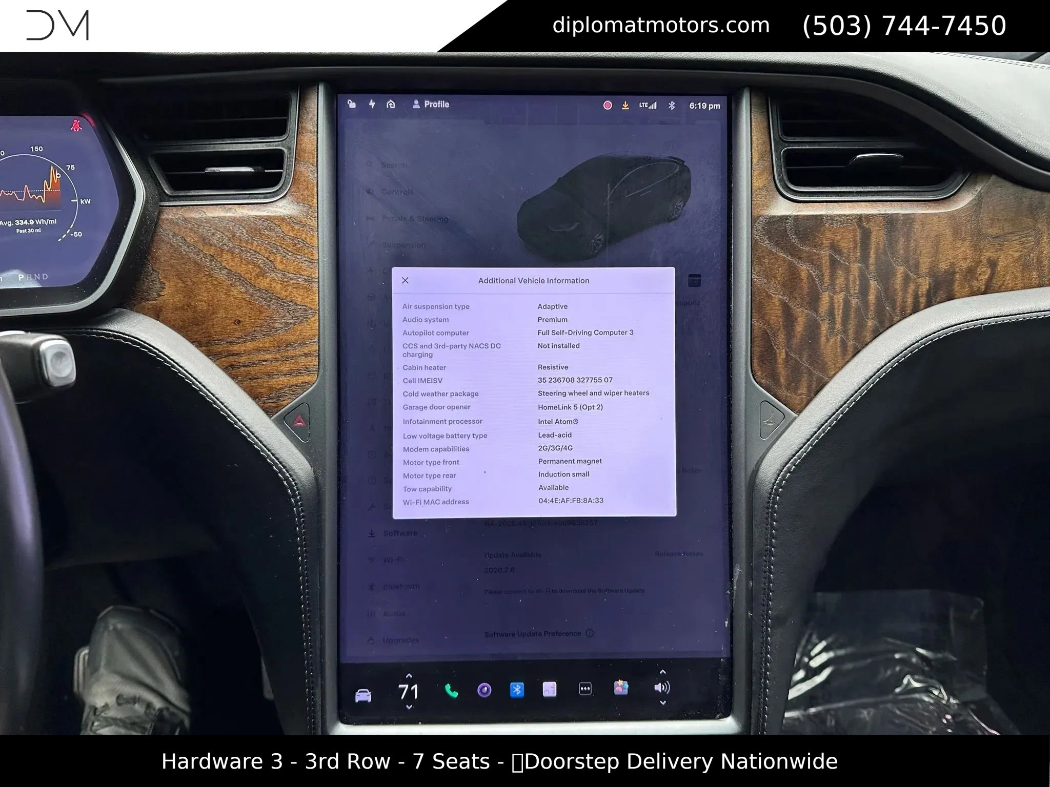 Used 2019 Tesla Model X Long Range image 37