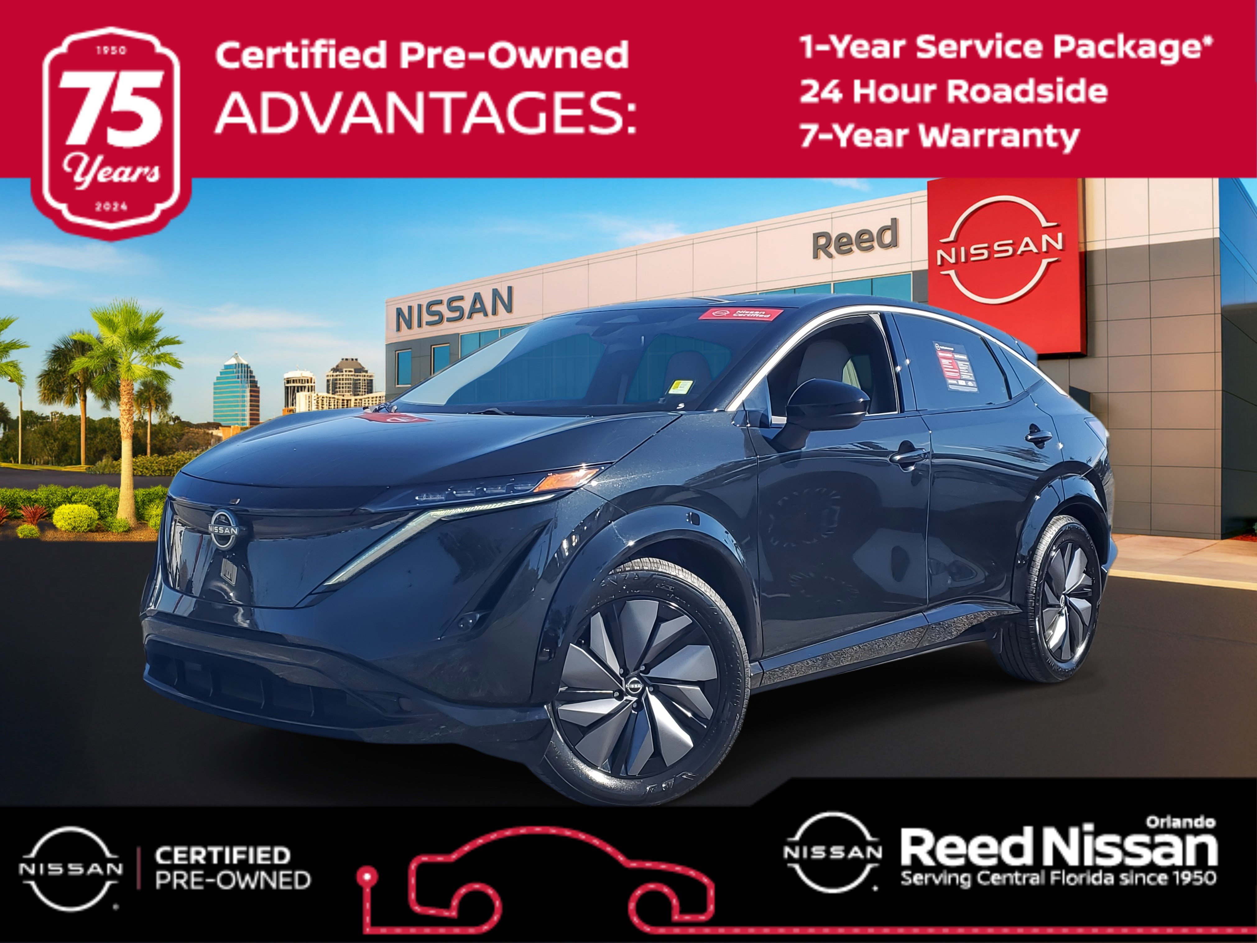 Certified 2023 Nissan Ariya FWD image 1