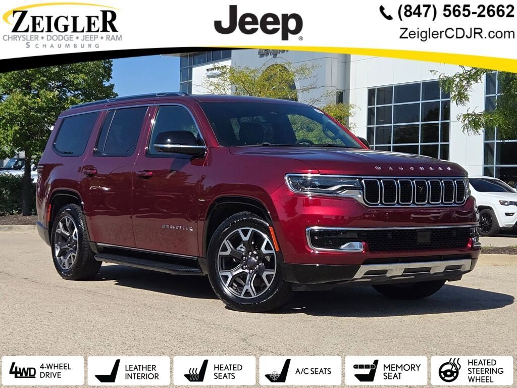 Used 2023 Jeep Wagoneer Series III w/ Rear Seat Video Group 1