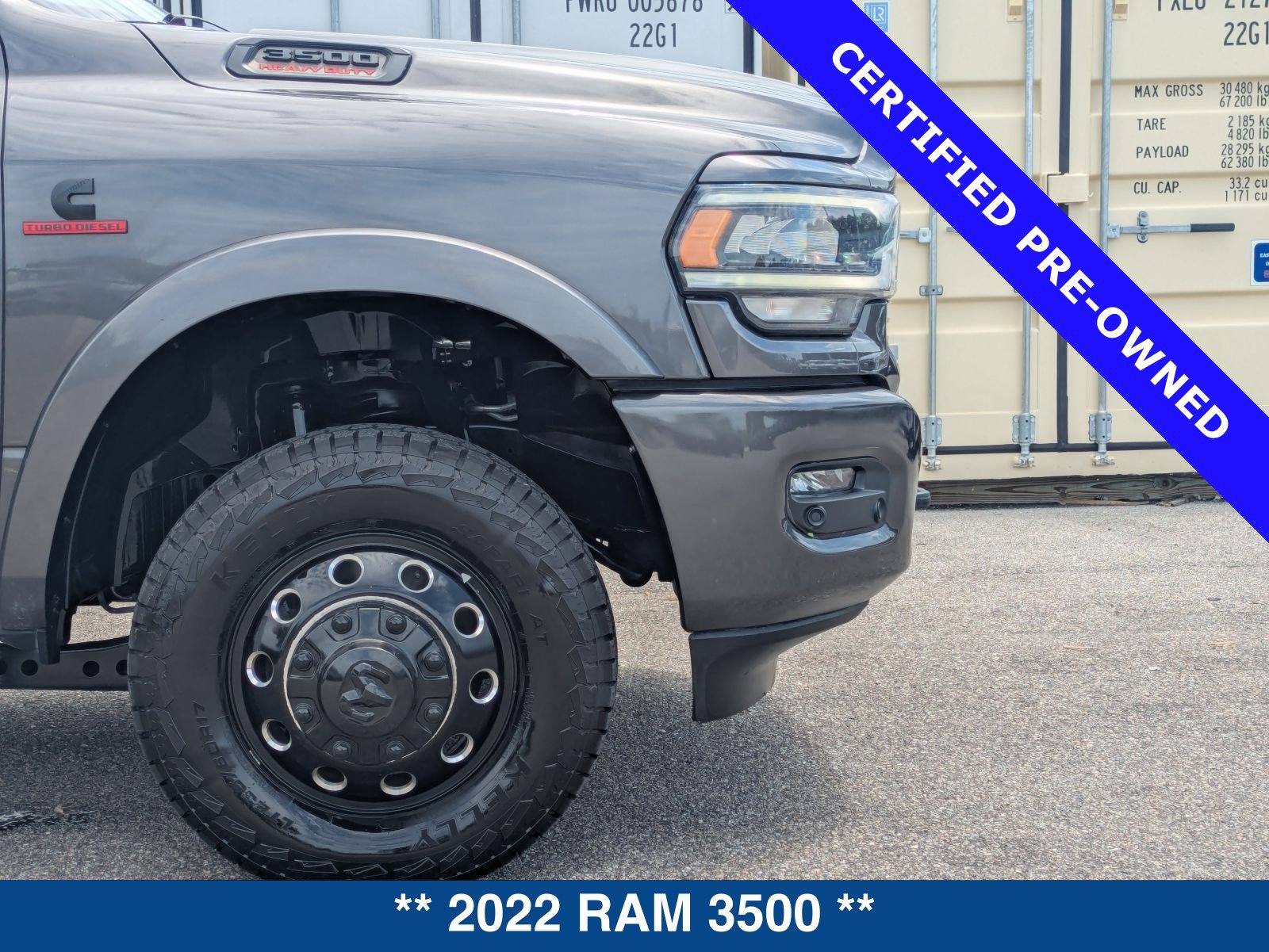 Used 2022 RAM 3500 Laramie w/ Night Edition AWD/4WD image 12
