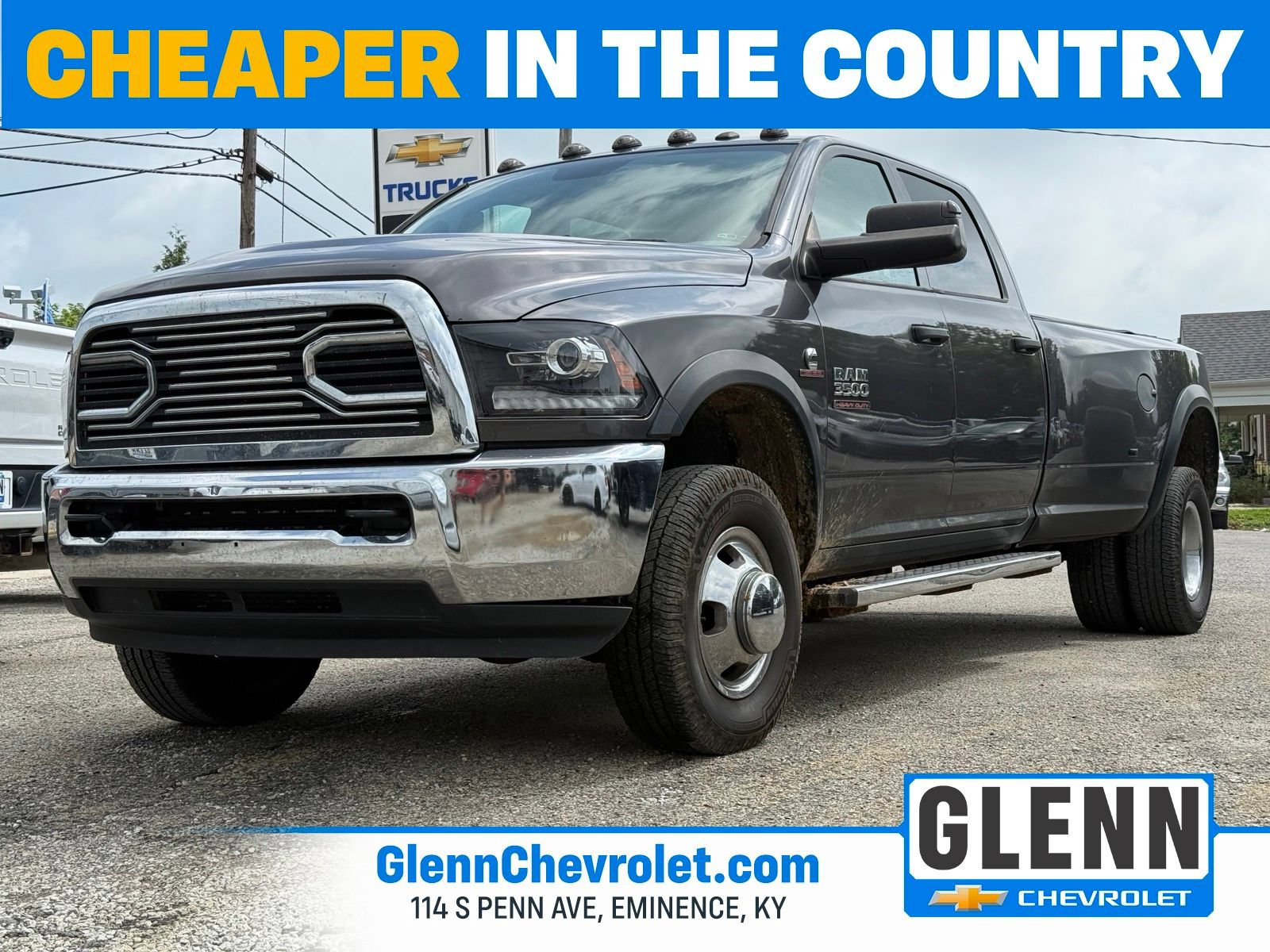Used 2018 RAM 3500 Tradesman w/ Chrome Appearance Group AWD/4WD image 1