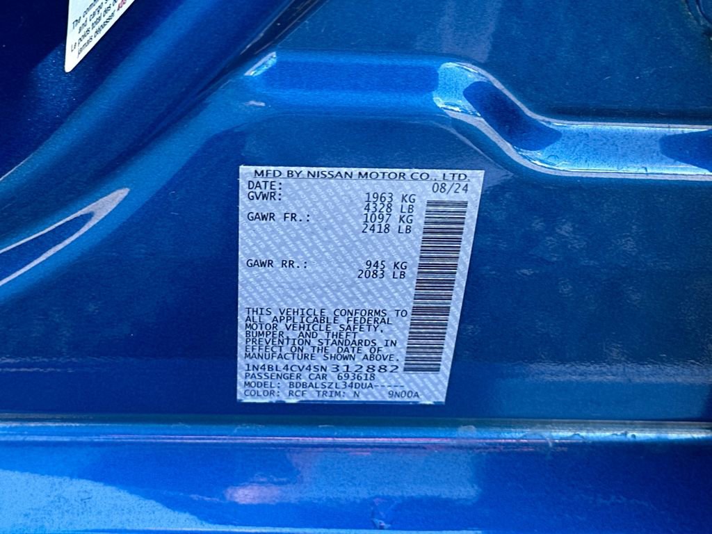 Used 2025 Nissan Altima 2.5 SR image 30