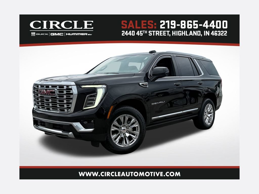Used 2025 GMC Yukon Denali w/ Sun & Power Step Package