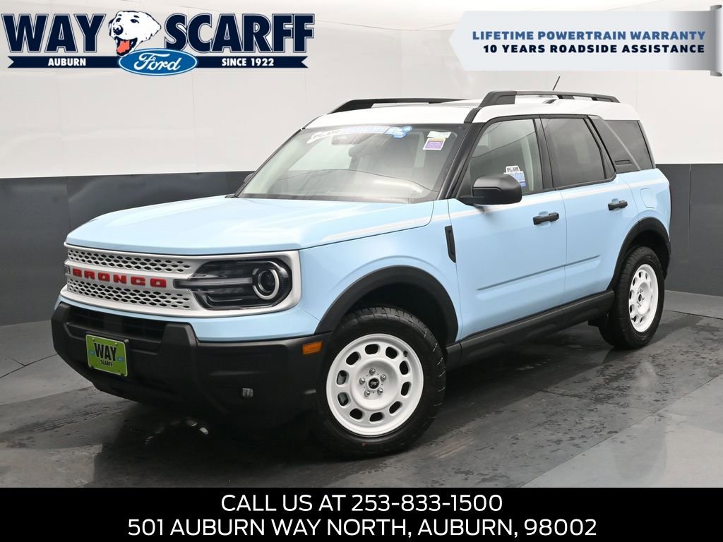 New 2025 Ford Bronco Sport Heritage w/ Convenience Package AWD/4WD image 1