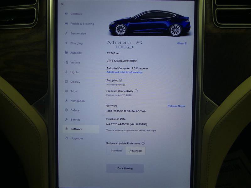 Used 2017 Tesla Model S 100D image 8