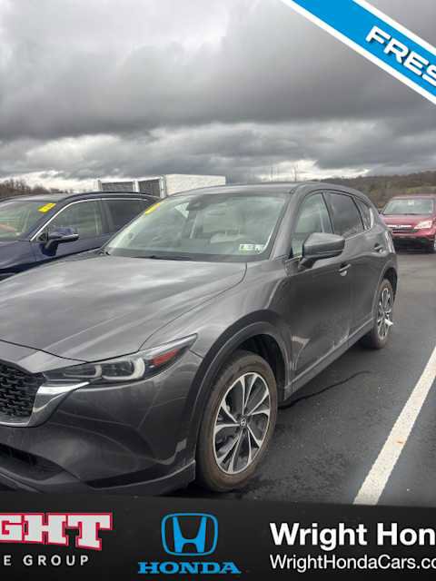 Used 2022 MAZDA CX-5 AWD 2.5 S w/ Premium Package image 1