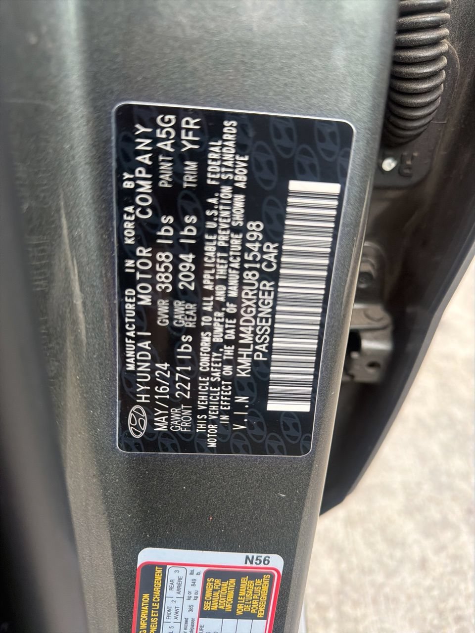 Used 2024 Hyundai Elantra SEL FWD image 12
