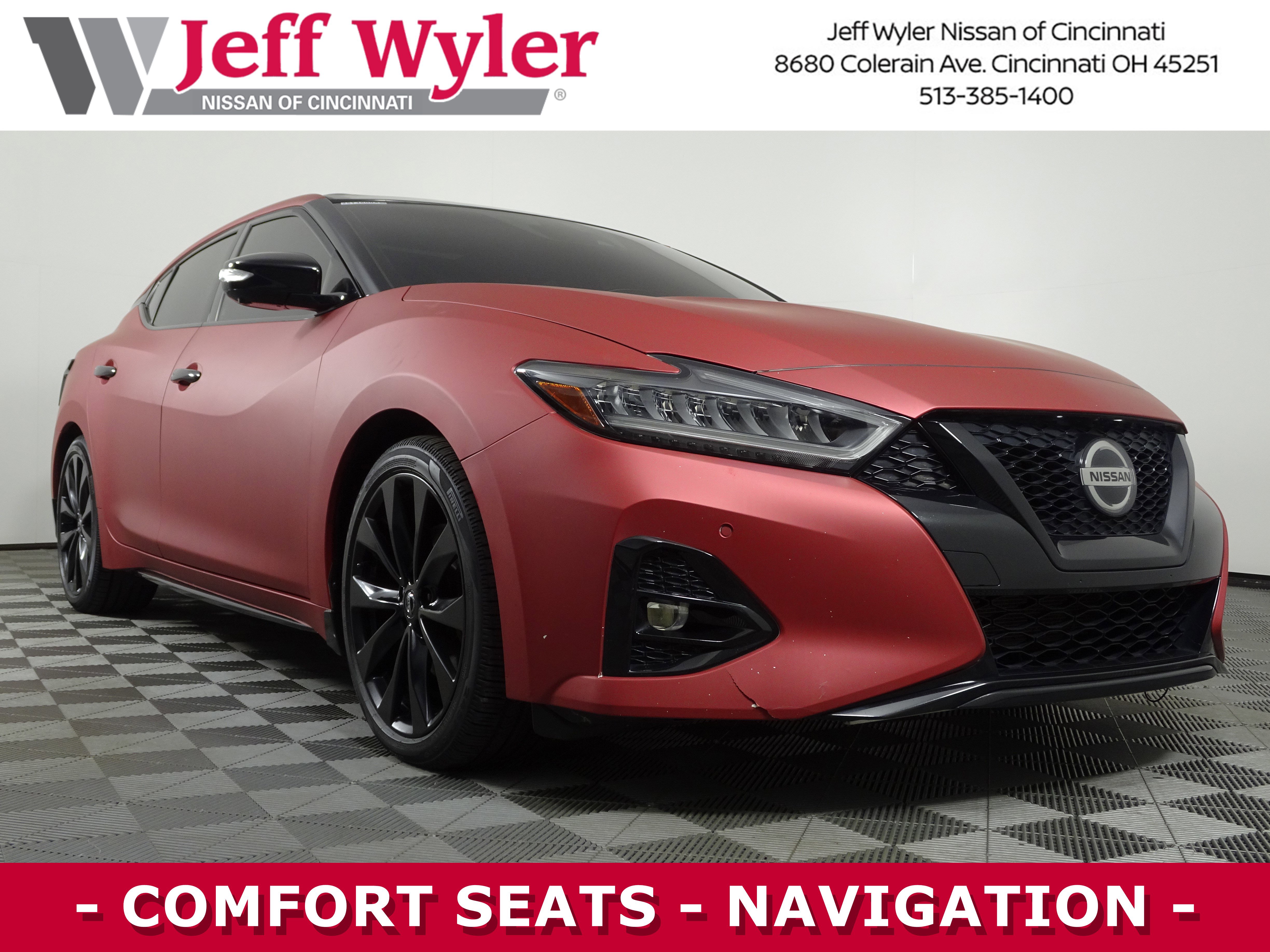 Certified 2022 Nissan Maxima SR w/ Sport Mat Group