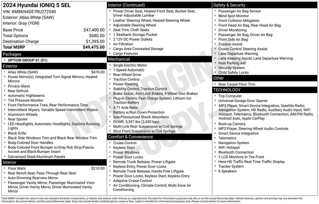 Used 2024 Hyundai Ioniq 5 SEL RWD image 20