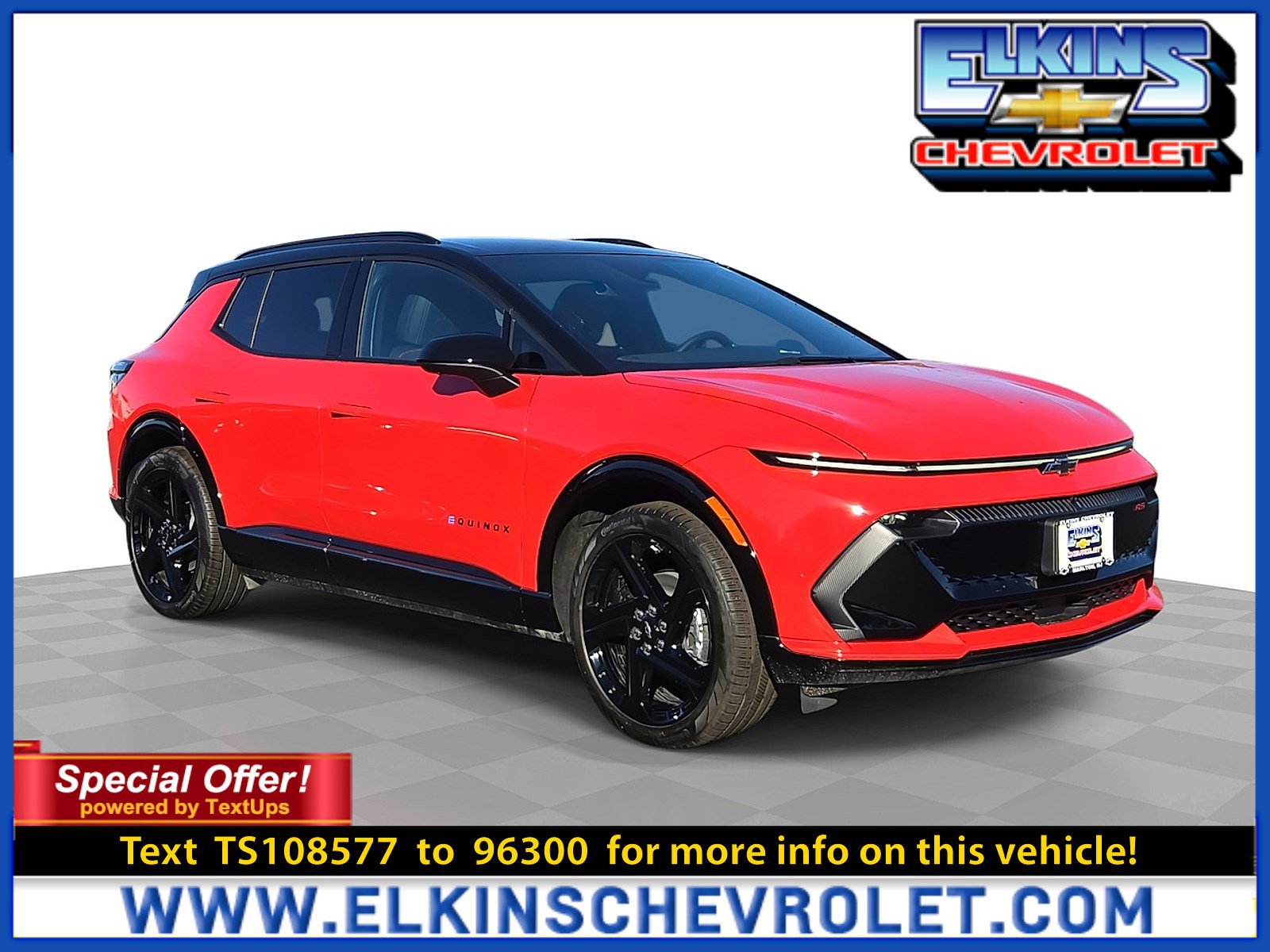 New 2026 Chevrolet Equinox EV RS image 1