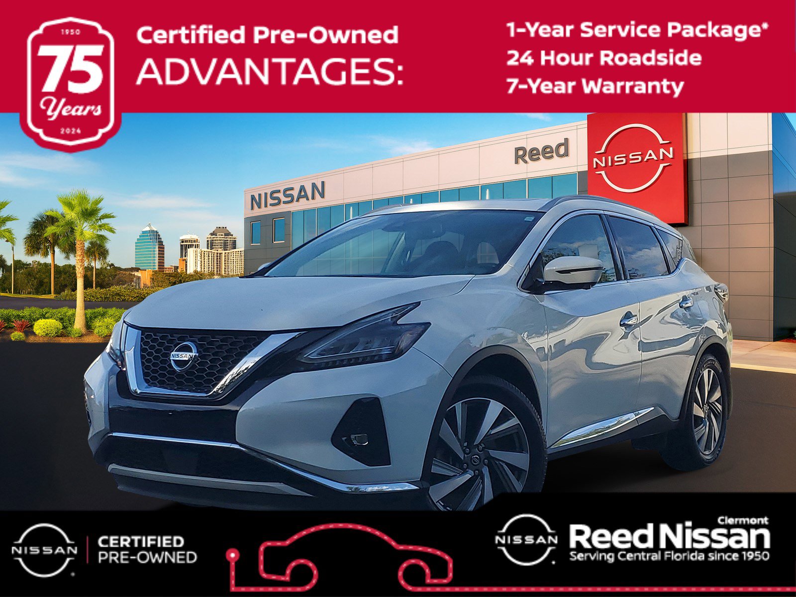 Certified 2019 Nissan Murano SL w/ SL Technology Package