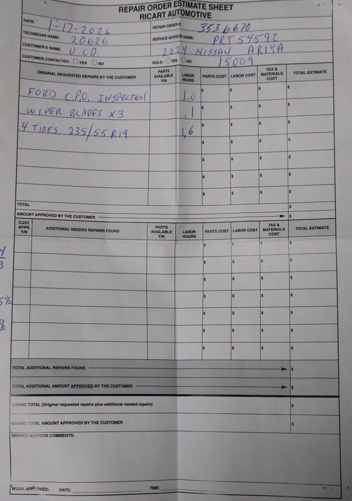 Certified 2024 Nissan Ariya AWD image 6