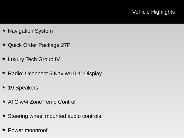 Used 2023 Jeep Grand Cherokee Overland w/ Luxury Tech Group IV image 5