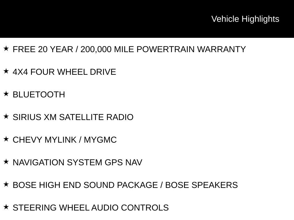 New 2026 Chevrolet Tahoe High Country AWD/4WD image 2