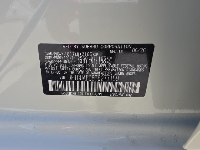 New 2026 Subaru Impreza 2.0i Sport AWD/4WD image 28