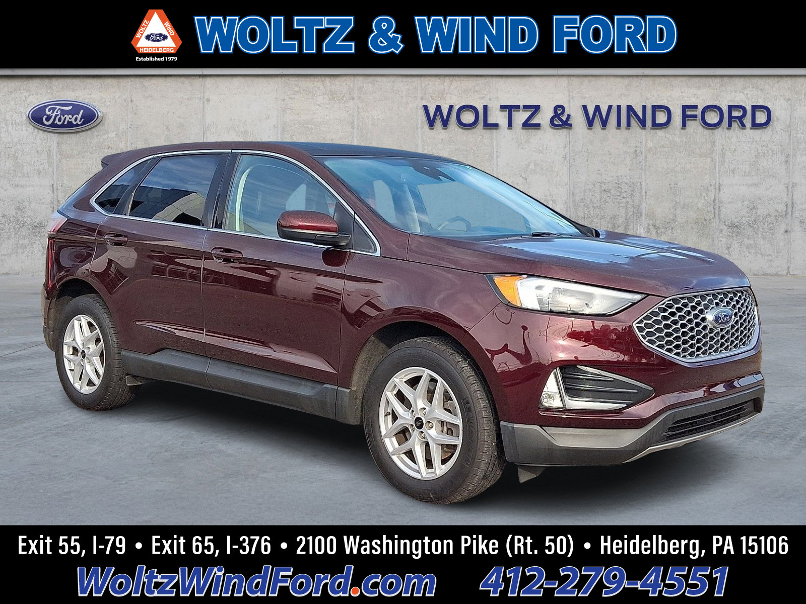 Certified 2023 Ford Edge SEL w/ Convenience Package