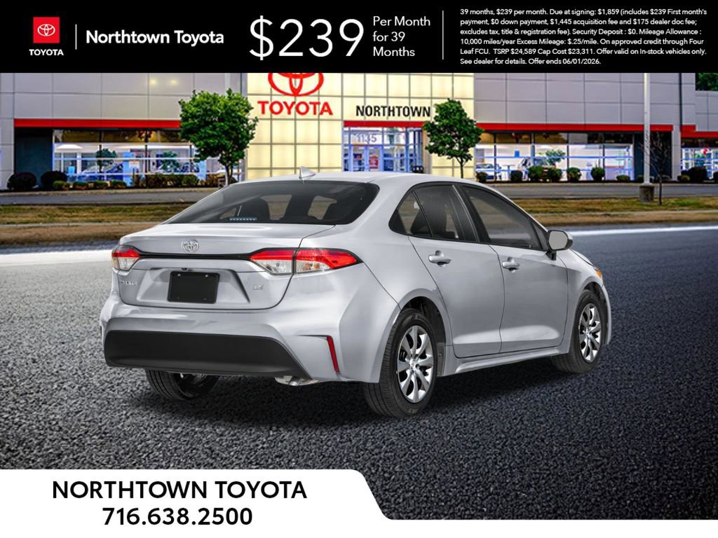 New 2026 Toyota Corolla LE FWD image 2