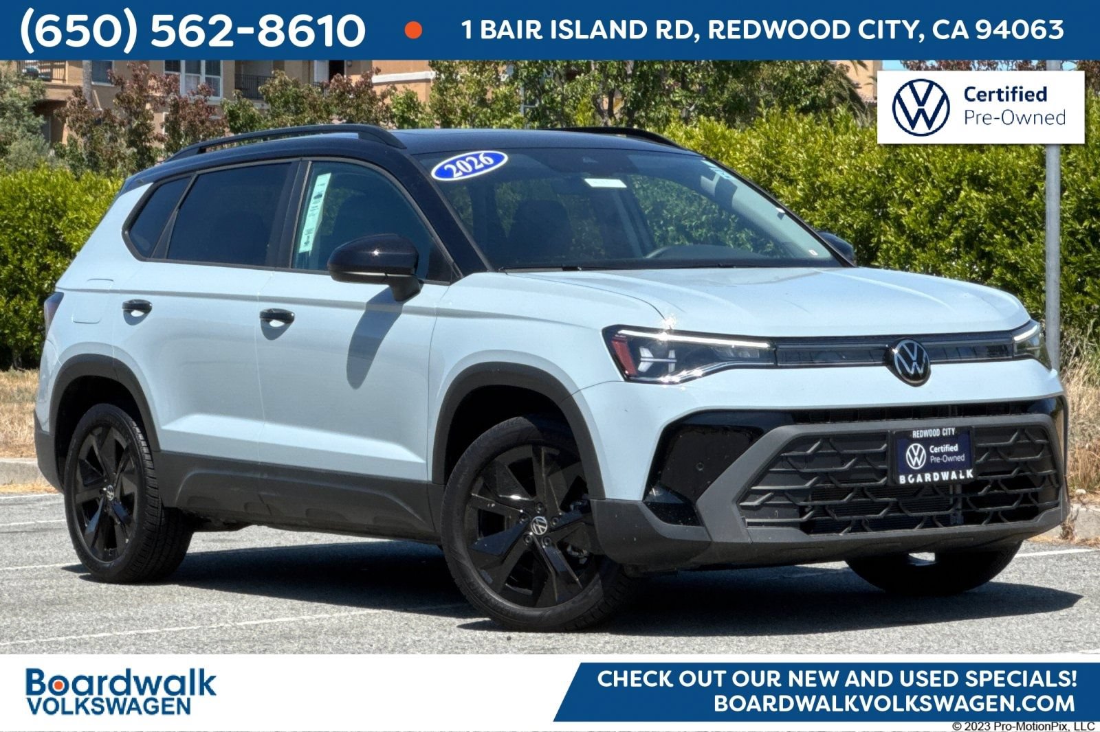 Certified 2026 Volkswagen Taos SE FWD image 1